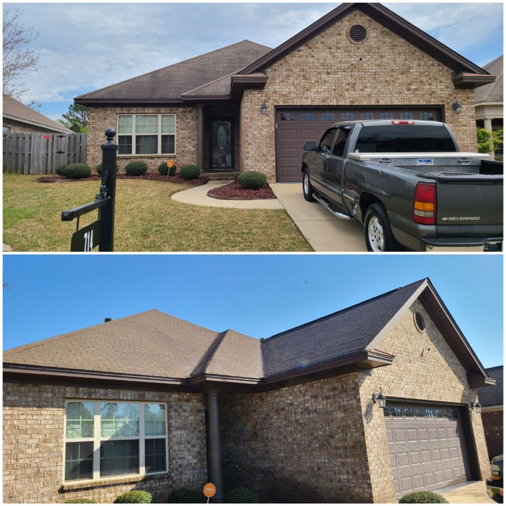 Roof cleaning in prattville al