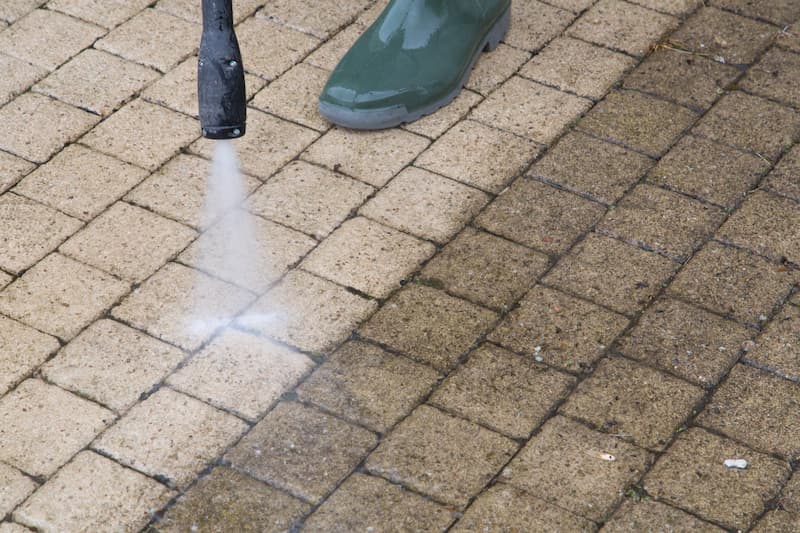 Paver cleaning